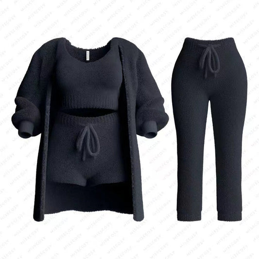 Knitted plush set