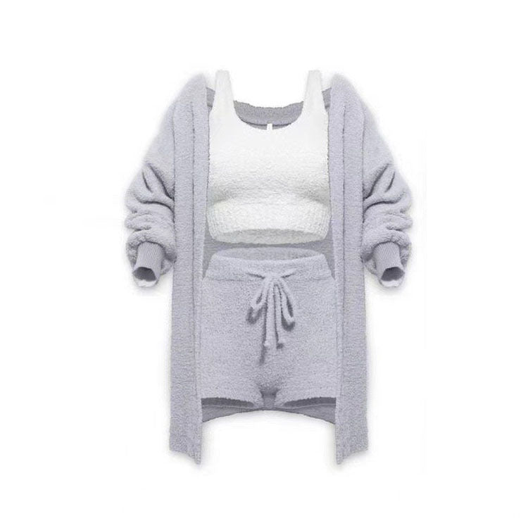 Knitted plush set