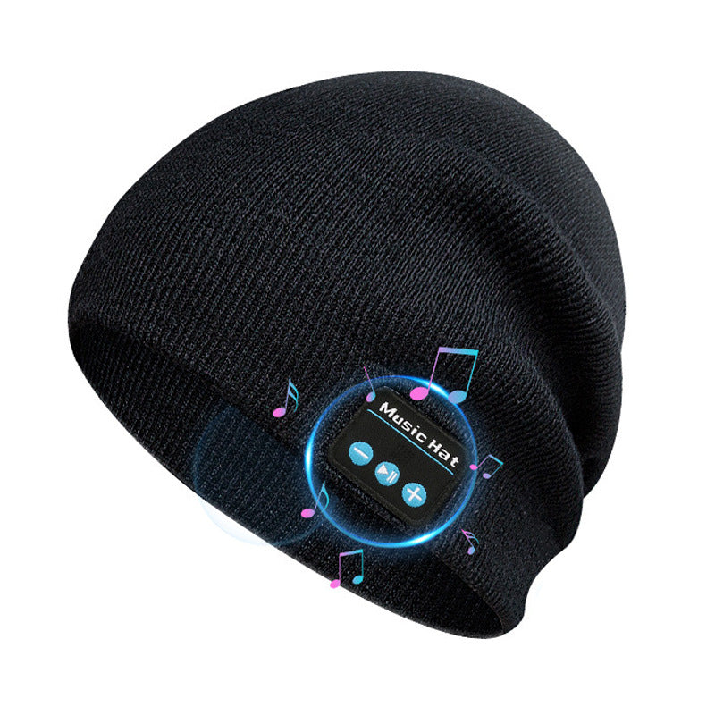 Knitted pullover Bluetooth headphones