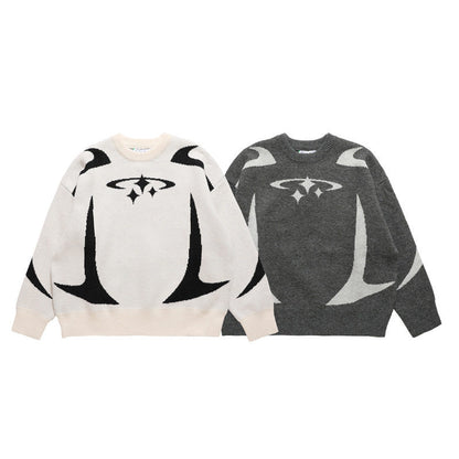 Knitted Pullover Sweater