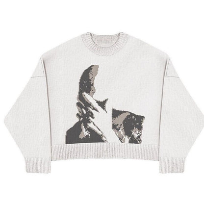 Knitted Pullover Sweater