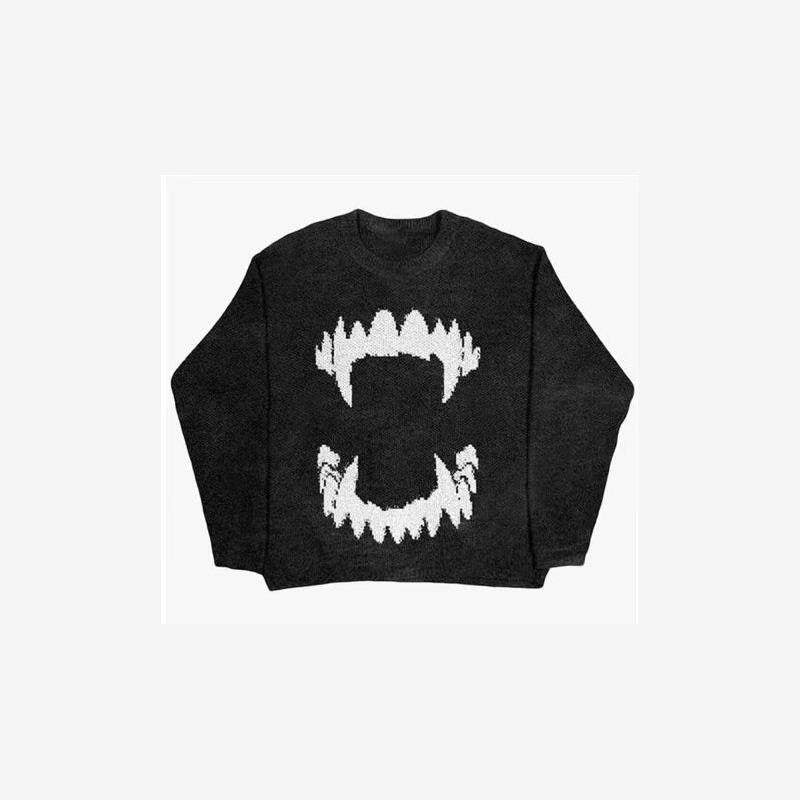 Knitted Pullover Sweater