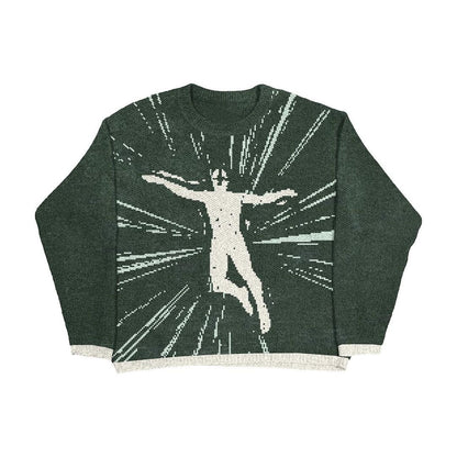 Knitted Pullover Sweater
