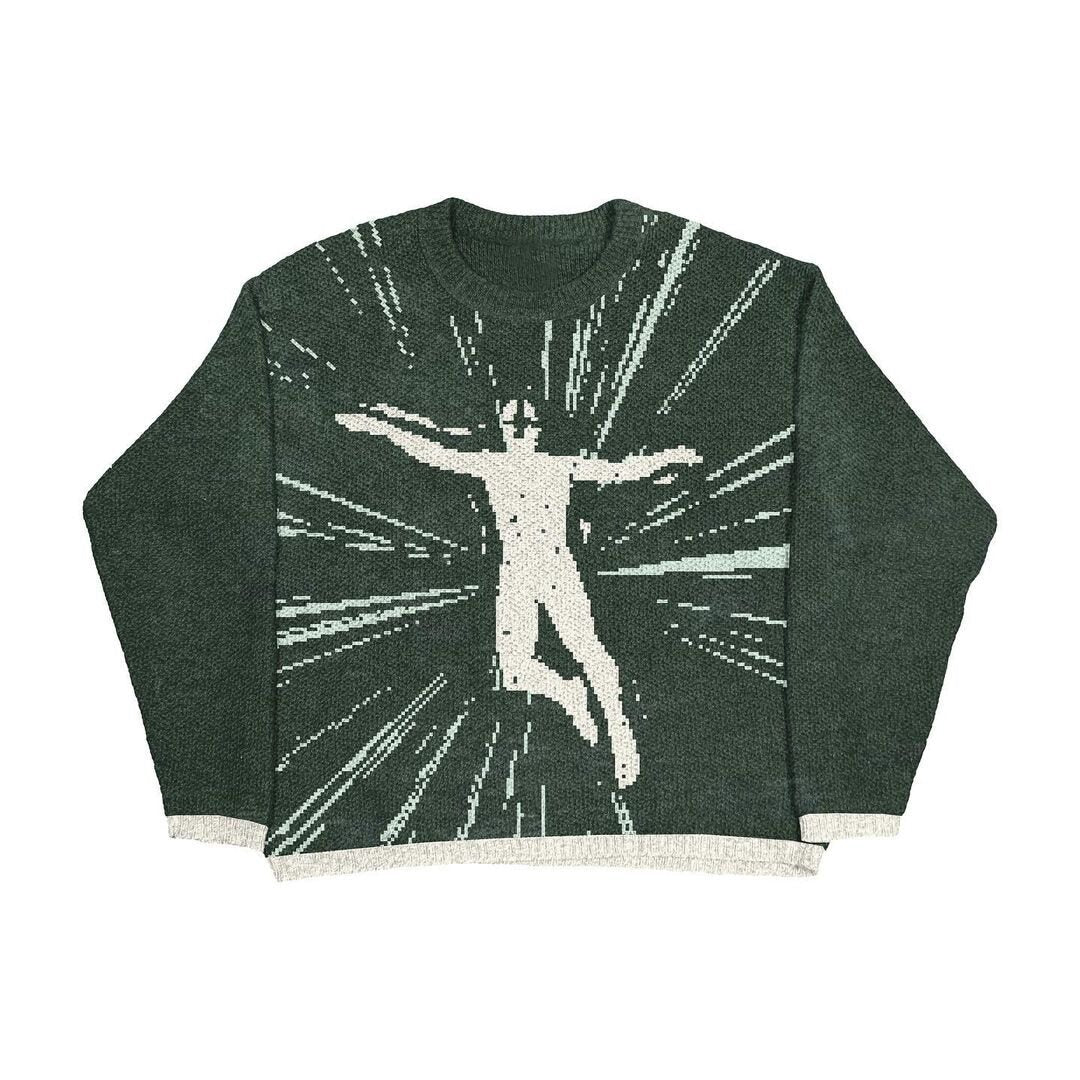 Knitted Pullover Sweater
