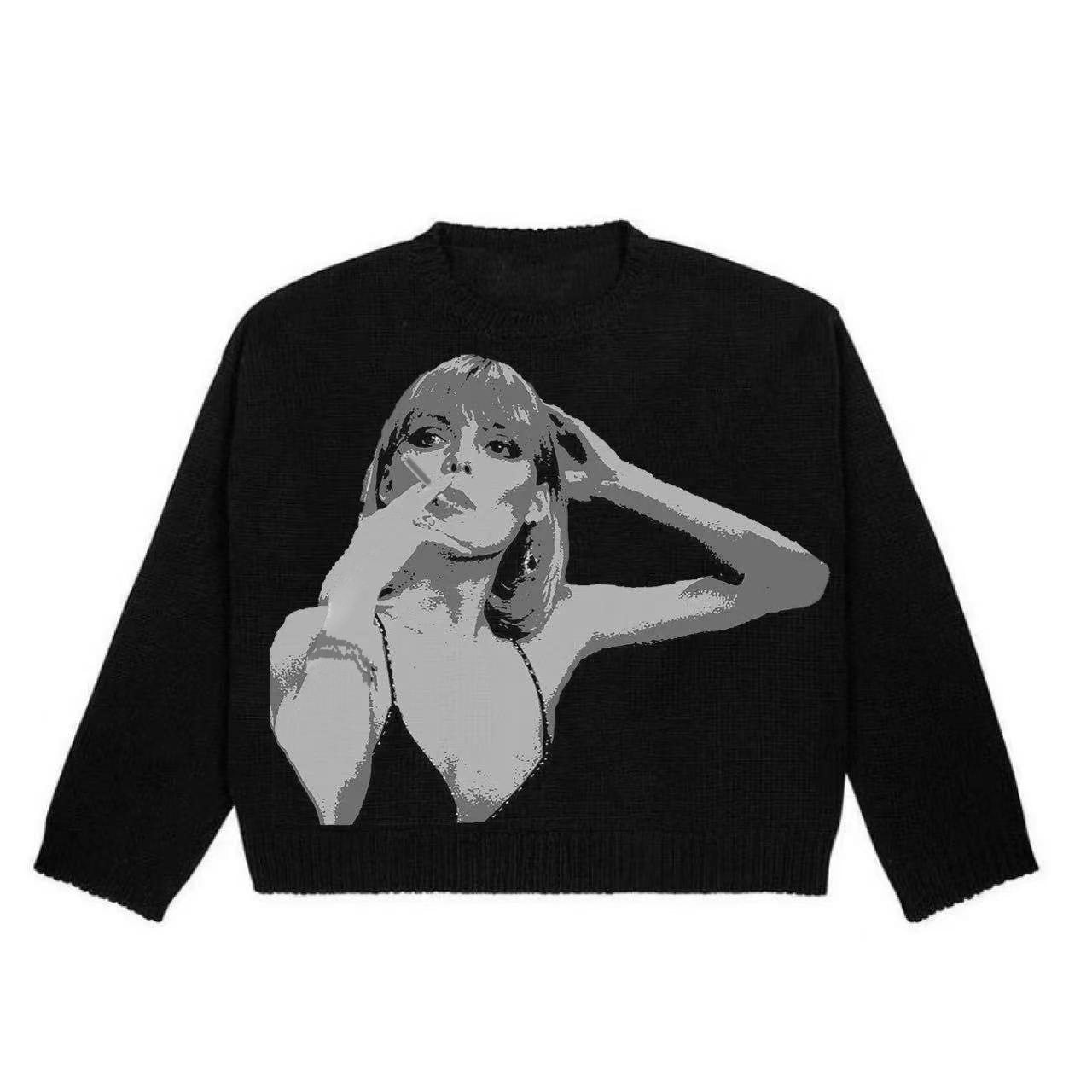 Knitted Pullover Sweater