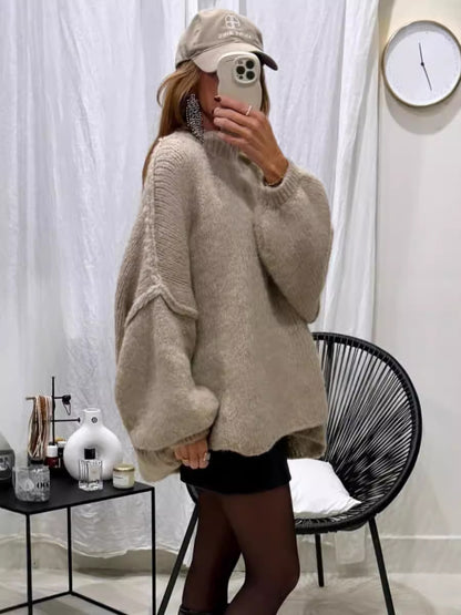 Knitted Pullover Sweater