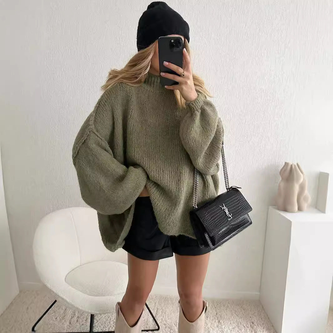 Knitted Pullover Sweater