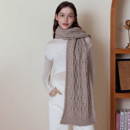 knitted scarf