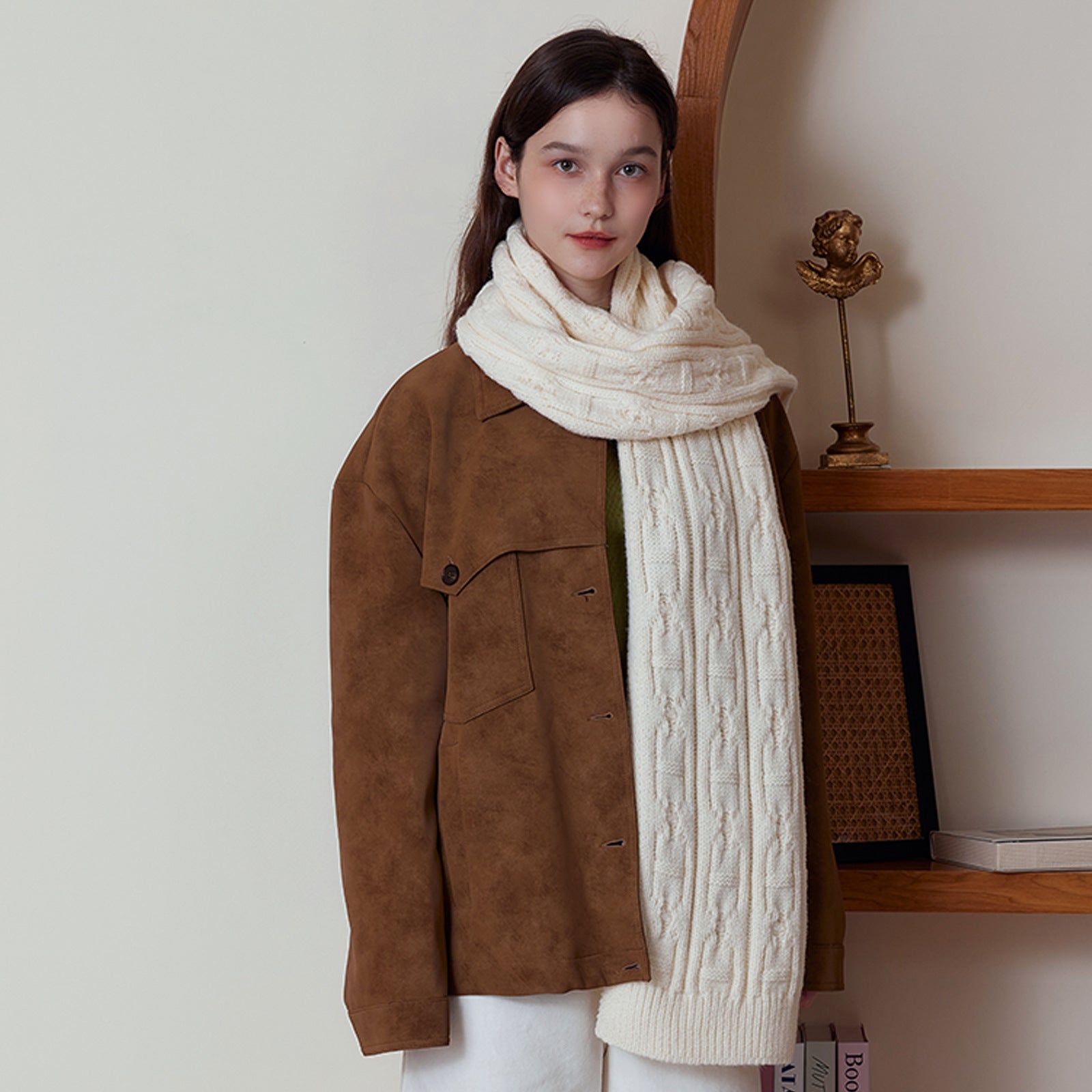 knitted scarf