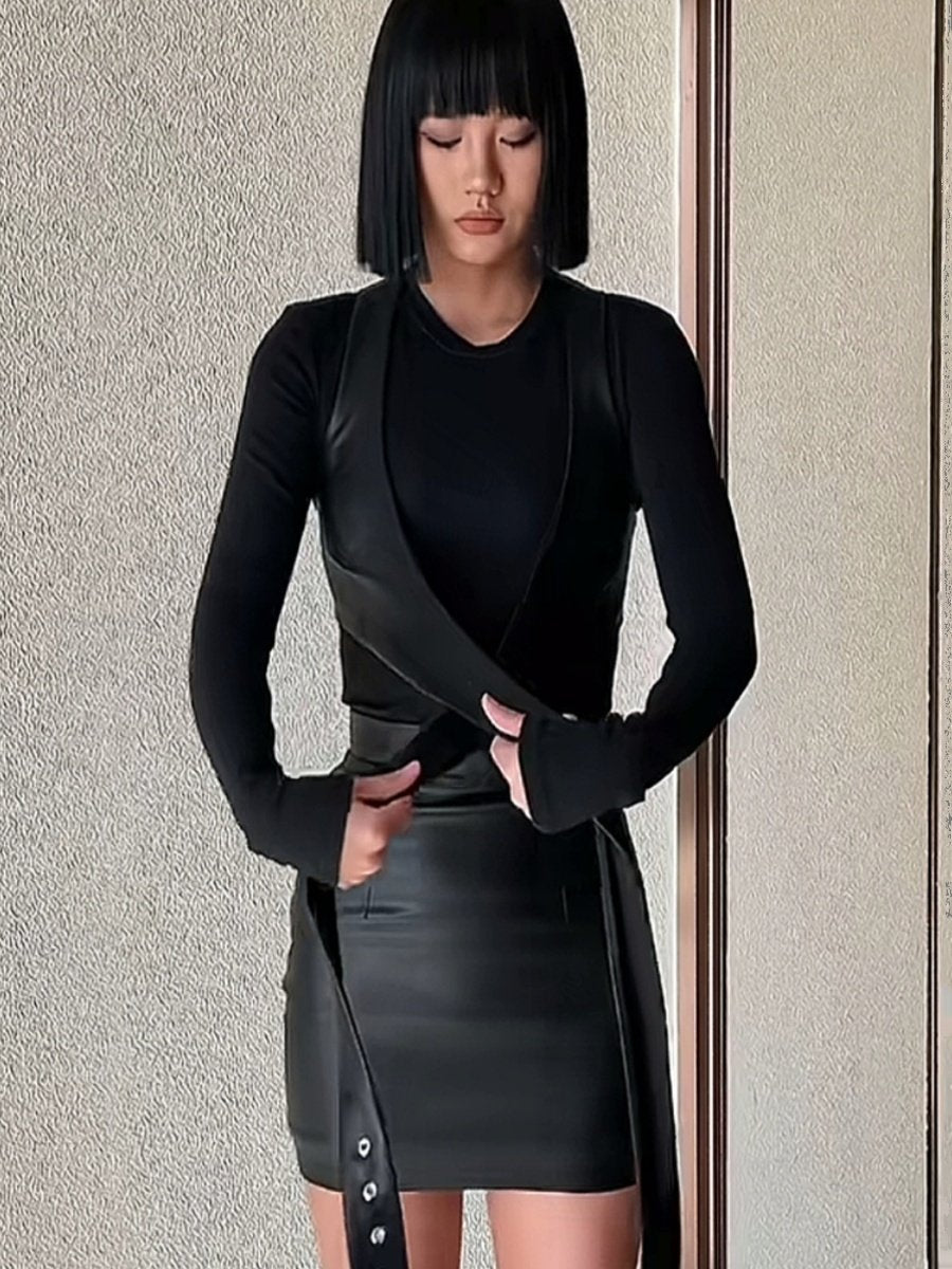 Knitted suit