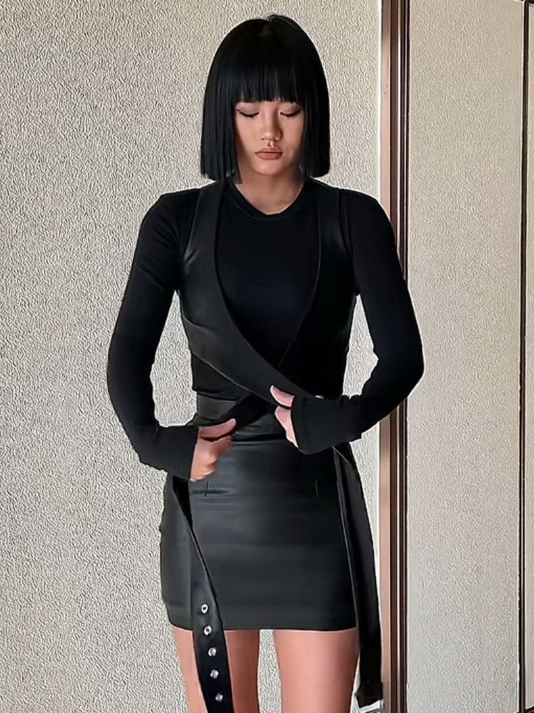 Knitted suit