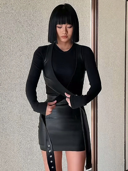 Knitted suit