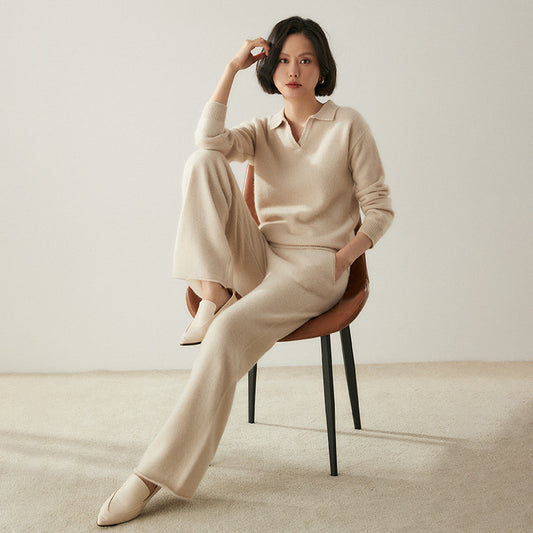 Knitted suit