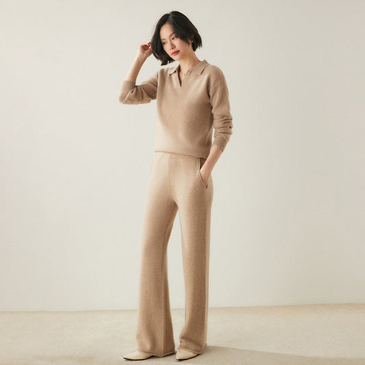 Knitted suit