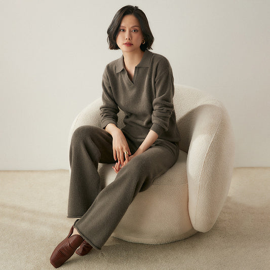 Knitted suit