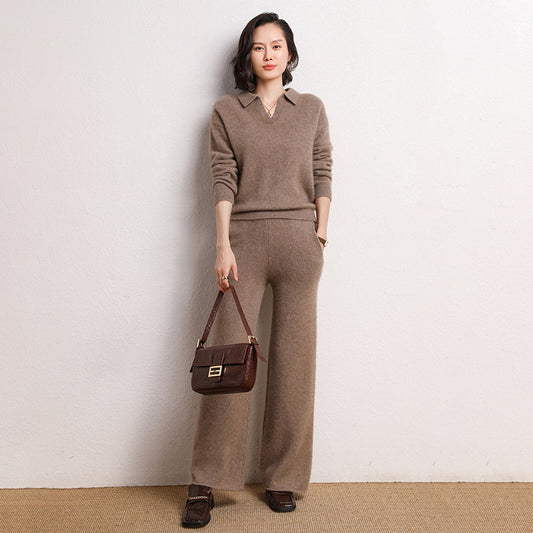 Knitted suit