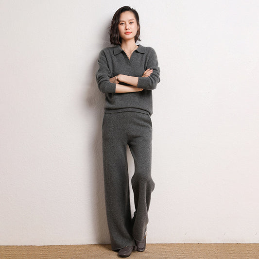 Knitted suit