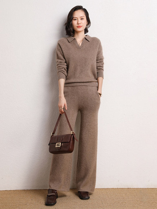 Knitted suit