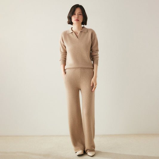 Knitted suit