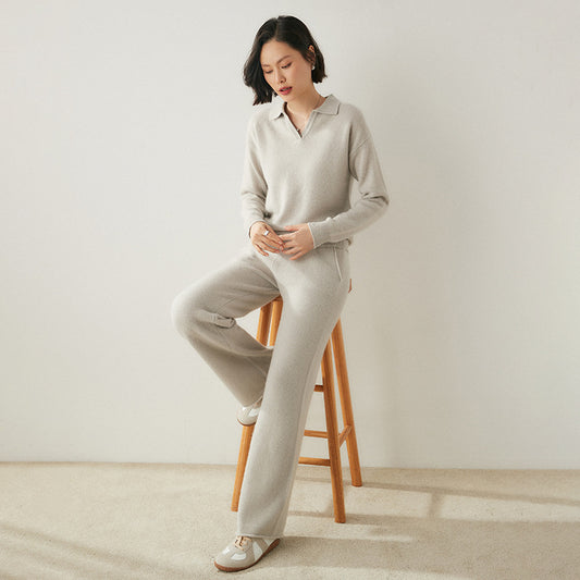 Knitted suit