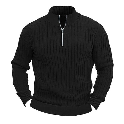 Knitted sweater coat