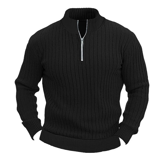 Knitted sweater coat