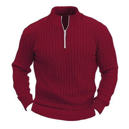 Knitted sweater coat