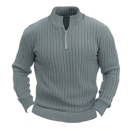 Knitted sweater coat