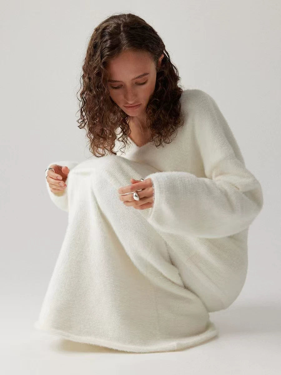 Knitted Sweater Set