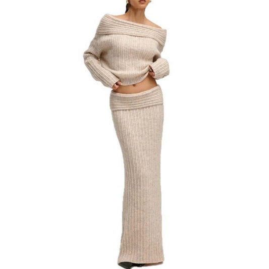 Knitted Sweater Set
