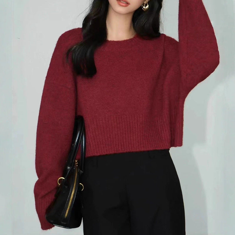 Knitted sweater top