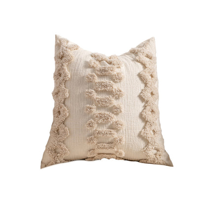 Knitted Tassel Pillow Case