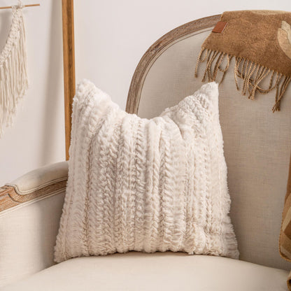 Knitted Tassel Pillow Case