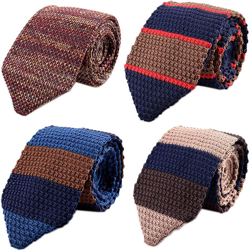 knitted tie