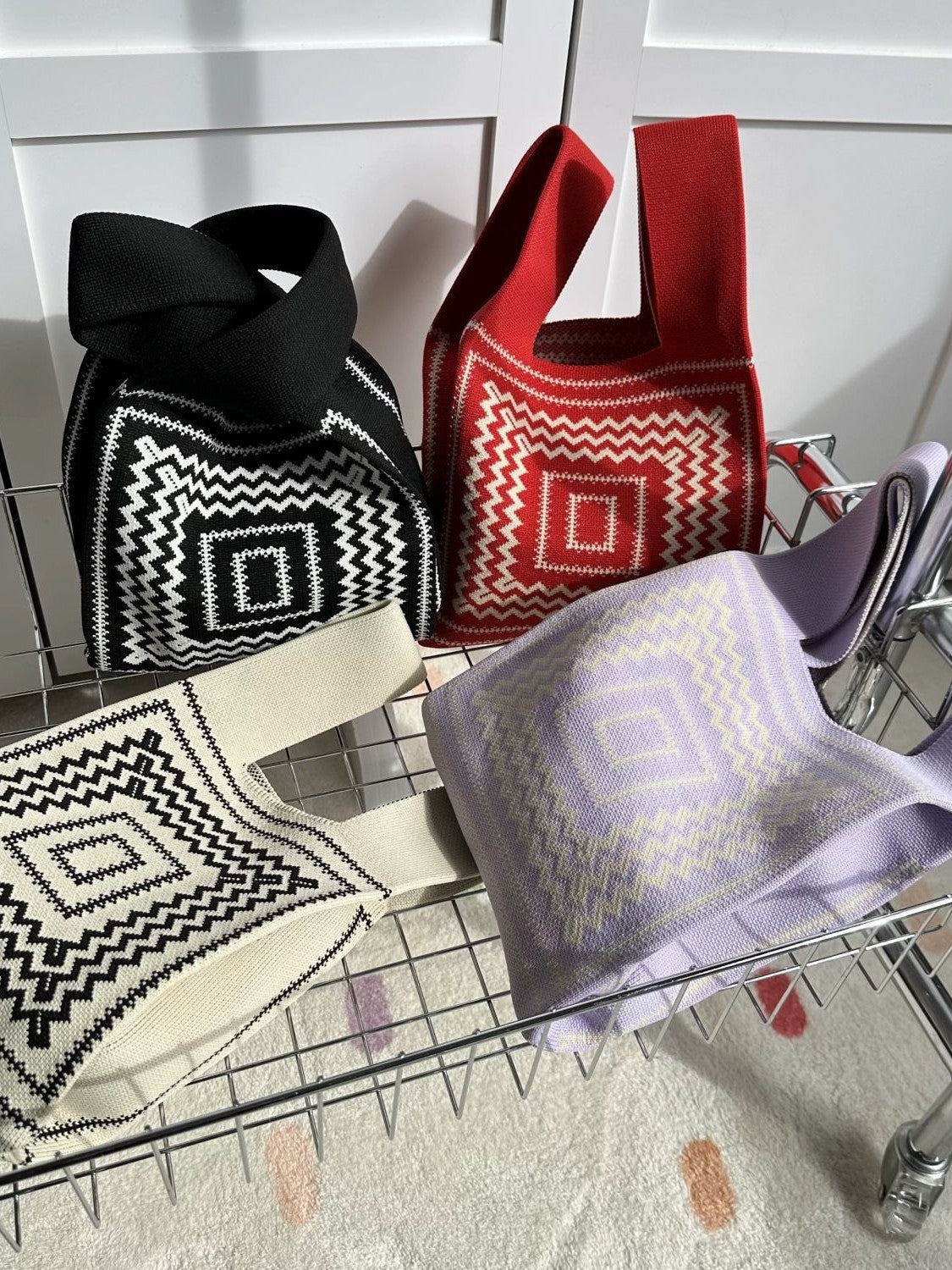 Knitted Tote Bag