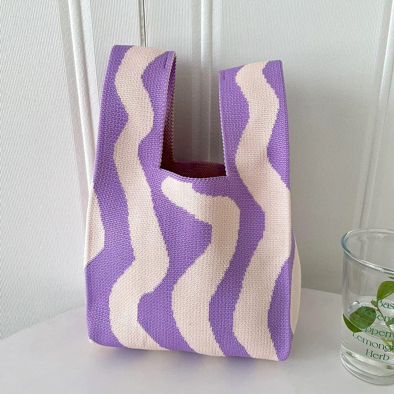 Knitted Tote Bag