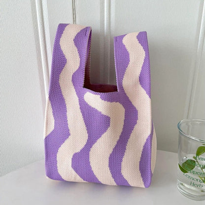 Knitted Tote Bag