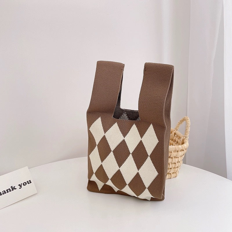 Knitted Tote Bag