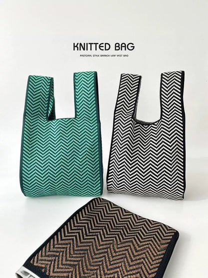 Knitted Tote Bag