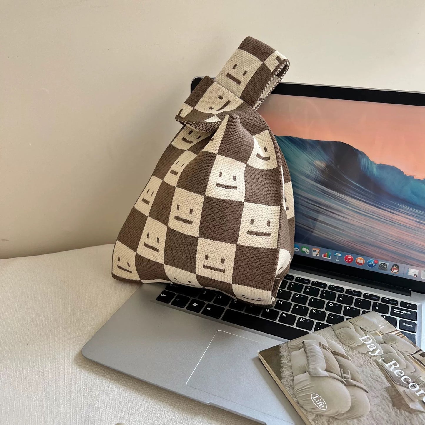Knitted Tote Bag