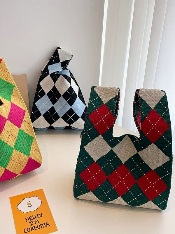 Knitted Tote Bag