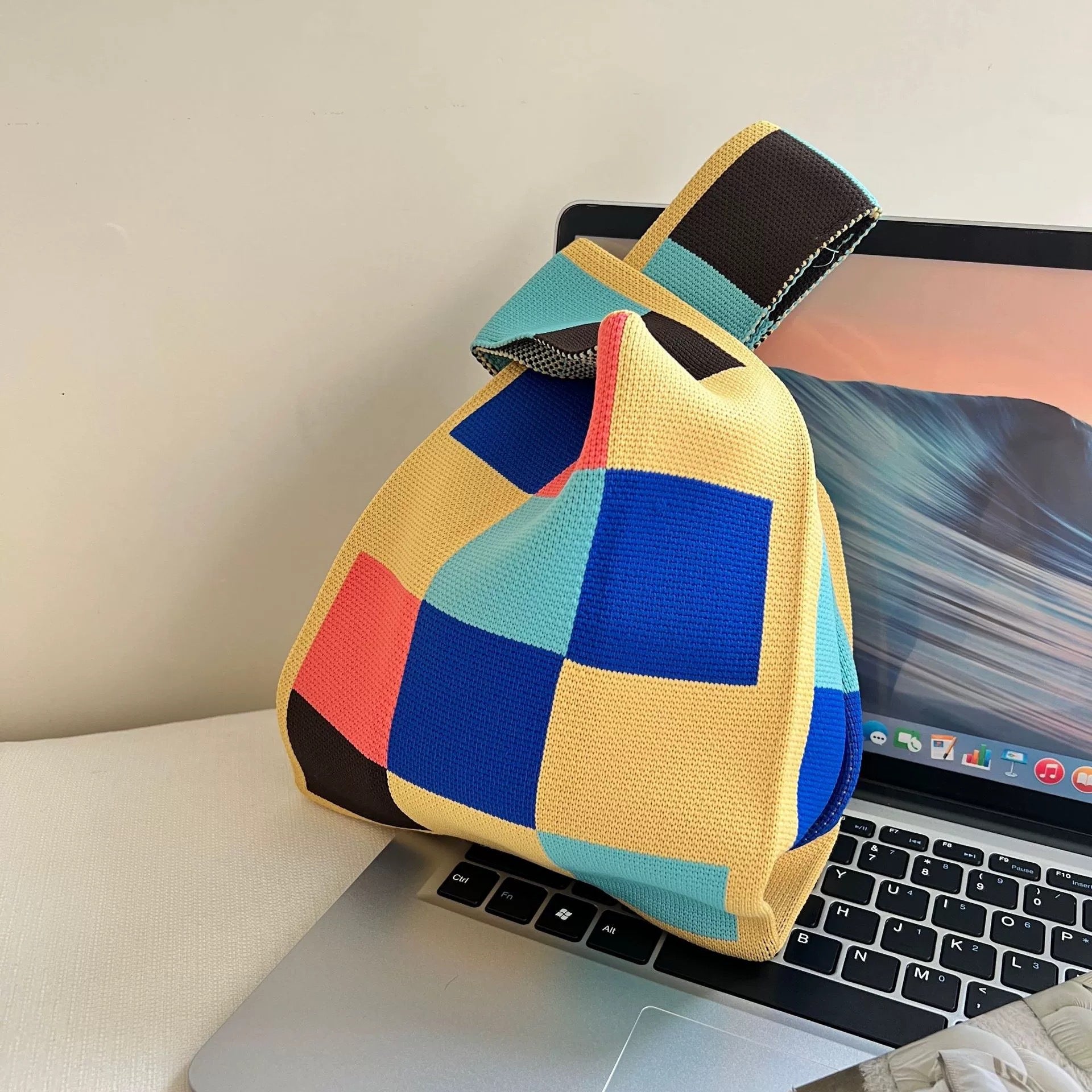 Knitted Tote Bag