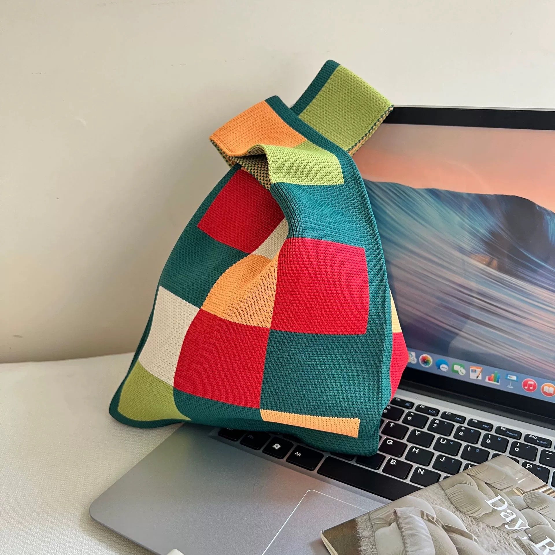 Knitted Tote Bag