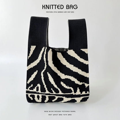 Knitted Tote Bag