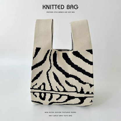 Knitted Tote Bag