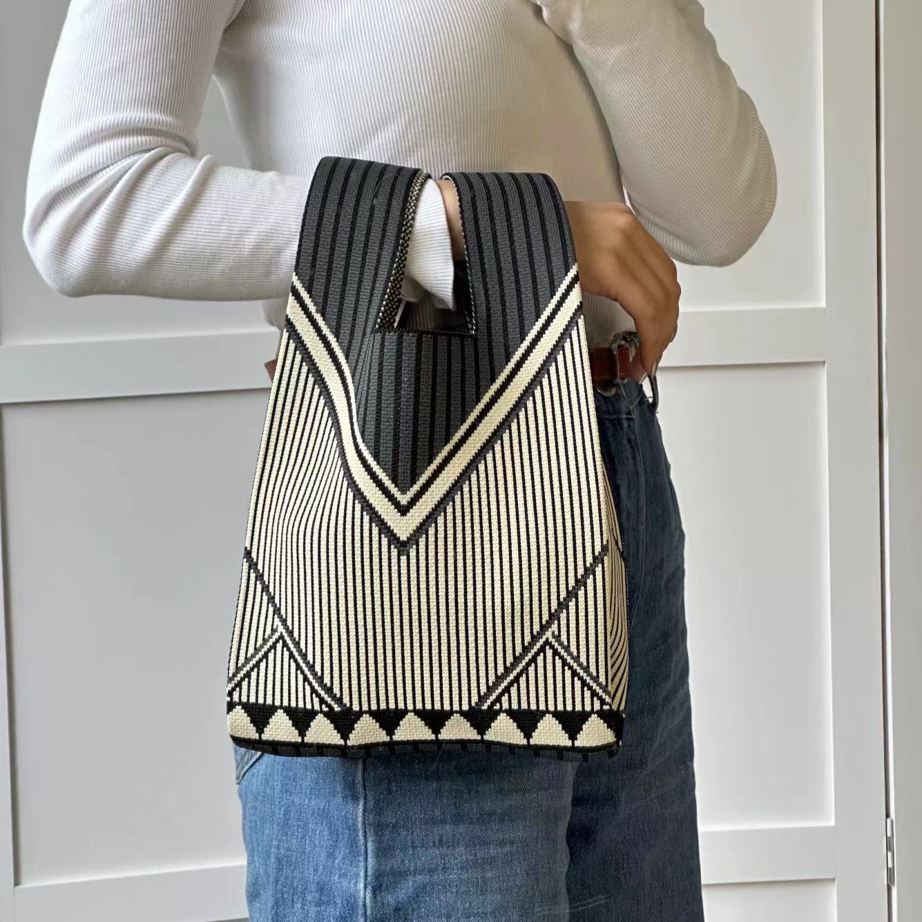 Knitted Tote Bag