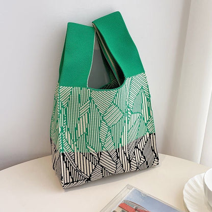 Knitted Tote Bag