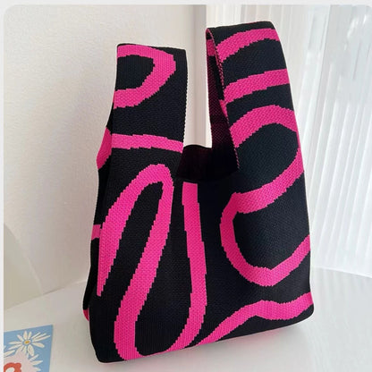 Knitted Tote Bag