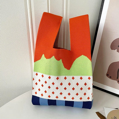 Knitted Tote Bag