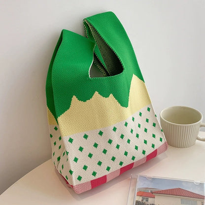 Knitted Tote Bag